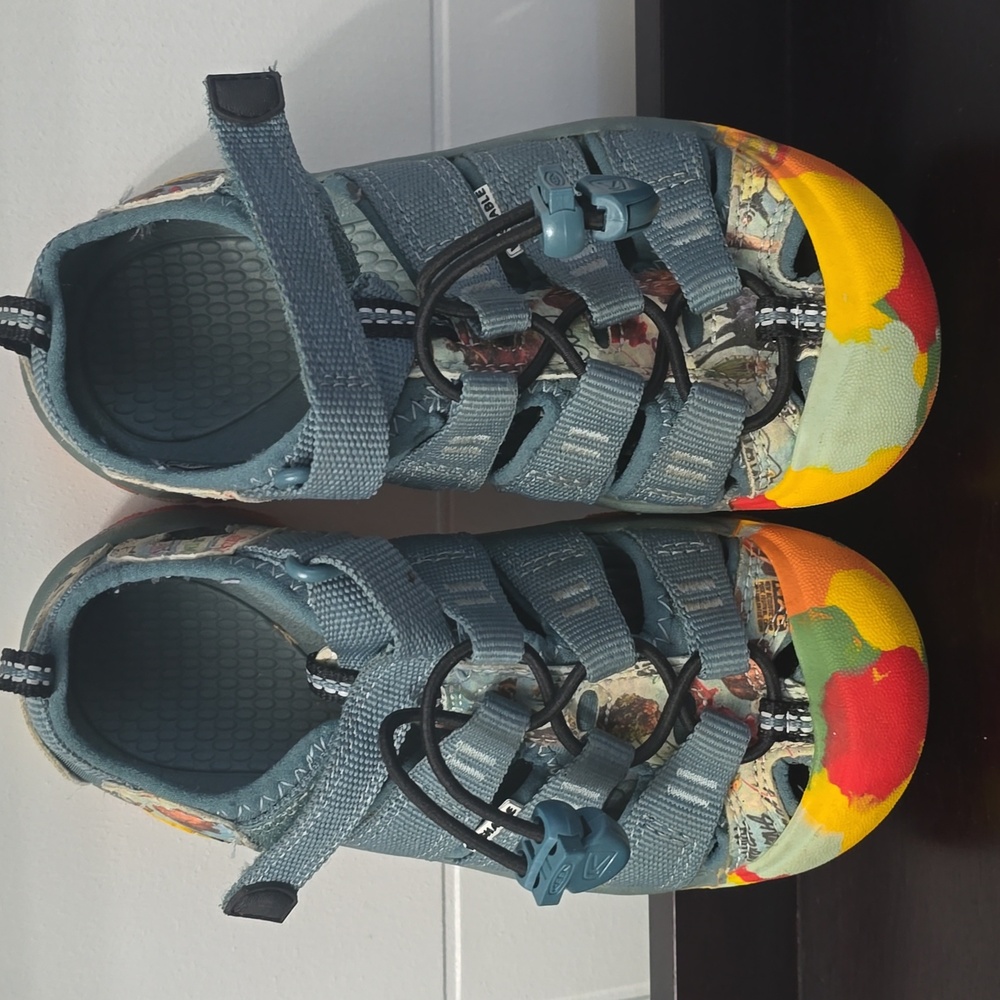RARE Keen Newport X Sandals Acoustic Camp Music Festival Shoes Size 13 - Picture 3 of 7